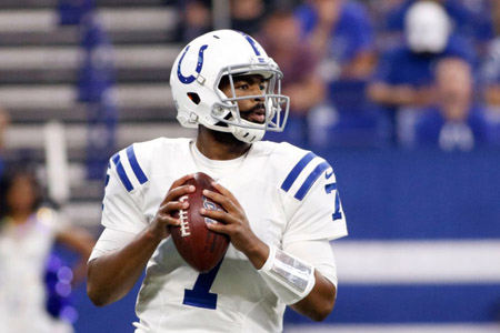 Jacoby Brissett for the Colts.